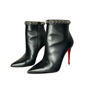 CHRISTIAN LOUBOUTIN STUD ANKLE BOOTS